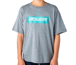 Dětské Triko Bauer S26 Fuse Graphic Tee YTH - Šedá
