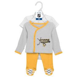3 ks sada - Dětské body NHL Outerstuff Pittsburgh Penguins