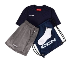 Sada tréninkového textilu CCM Dryland Kit 2022 Tmavě modrý Yth