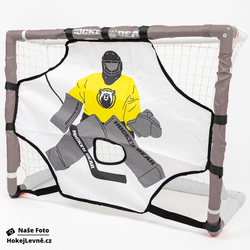 Střelecká plachta Hockey Bear Mini Goal 72 x 58 cm