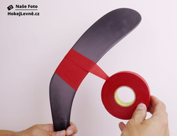 Izolace na hokejku Comp-O-stik 2,4cm x 25m Červená