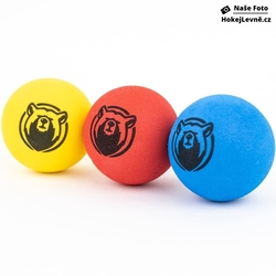 Pěnový míček Hockey Bear modrý