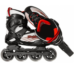 Pánské kolečkové brusle Playlife Flyte Black 84 Pánské kolečkové brusle Playlife Flyte Black 84