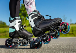 Dámské kolečkové brusle Powerslide Radon Teal 90 Trinity