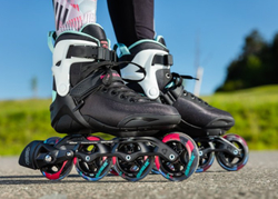 Dámské kolečkové brusle Powerslide Radon Teal 90 Trinity