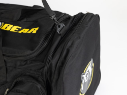 Hokejová taška Hockey Bear Carry Bag Upgraded SR - Černá / Žlutá Hokejová taška Hockey Bear Carry Bag Upgraded SR - Černá / Žlutá