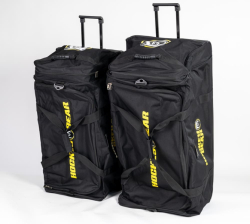 Hokejová taška Hockey Bear Wheel Bag Standard Senior - Černá/Žlutá