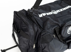 Hokejová taška Hockey Bear Wheel Bag Upgraded Junior - Černá/Bílá