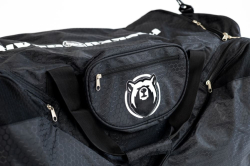 Hokejová taška Hockey Bear Wheel Bag Upgraded Junior - Černá/Bílá