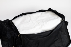 Hokejová taška Hockey Bear Wheel Bag Upgraded Junior - Černá/Bílá