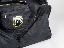 Juniorská hokejová taška Hockey Bear Wheel Bag Upgraded - Černá/Žlutá
