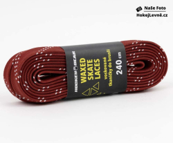 Voskované tkaničky Hockey Bear Tmavě Červené Voskované tkaničky Hockey Bear Tmavě Červené