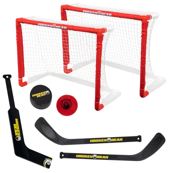 Sada 2 hokejových branek 30,5" Hockey Bear Double Mini Goal set