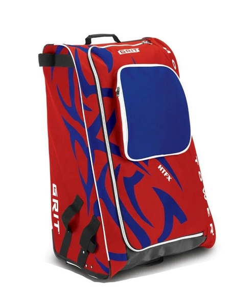 Hokejová taška na kolečkách Grit HTFX JR - Montreal (červeno/modrá)