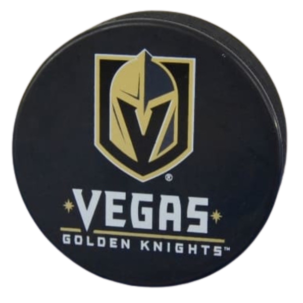 Fanouškovský puk NHL Logo Blister Vegas Golden Knights