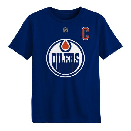 Dětská mikina NHL Outerstuff Flat Captains Edmonton Oilers Connor McDavid