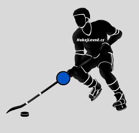 Střední bod ohybu hokejek