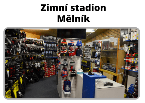 Hokejová prodejna Zimní stadion Mělník