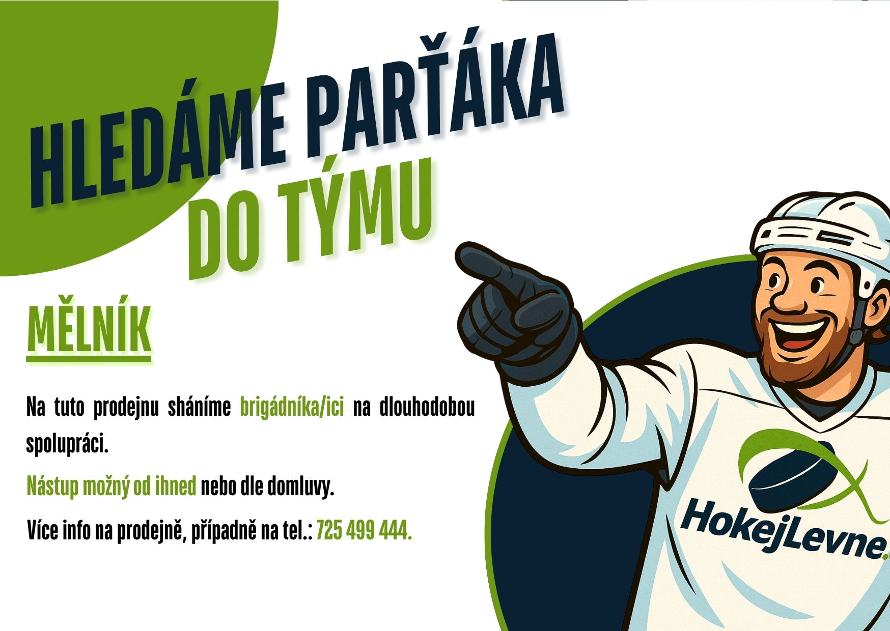 Hokjová prodejna Mělník