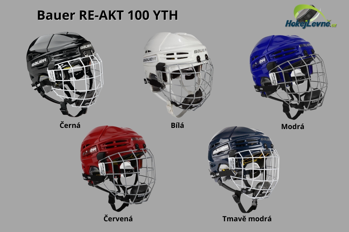 Hokejová helma Bauer RE-AKT 100 Yth