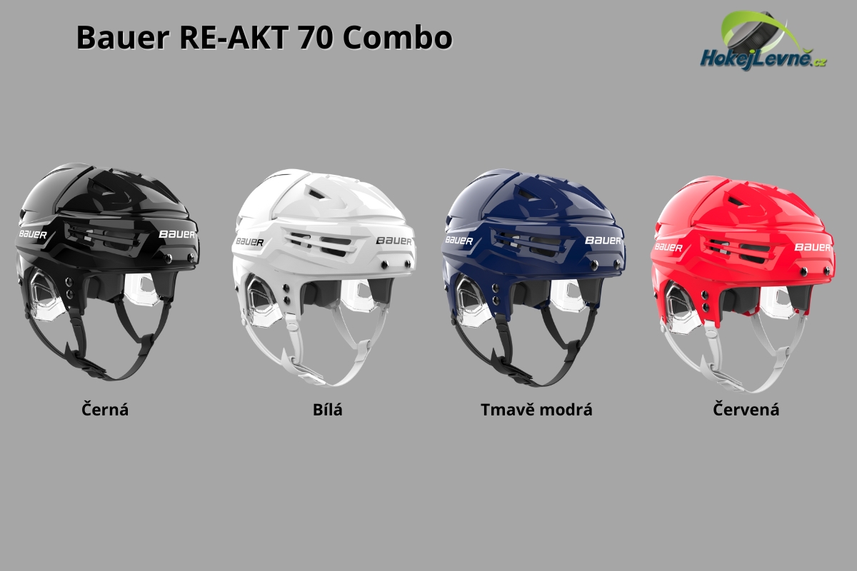 Hokejová helma Bauer RE-AKT 70 Combo