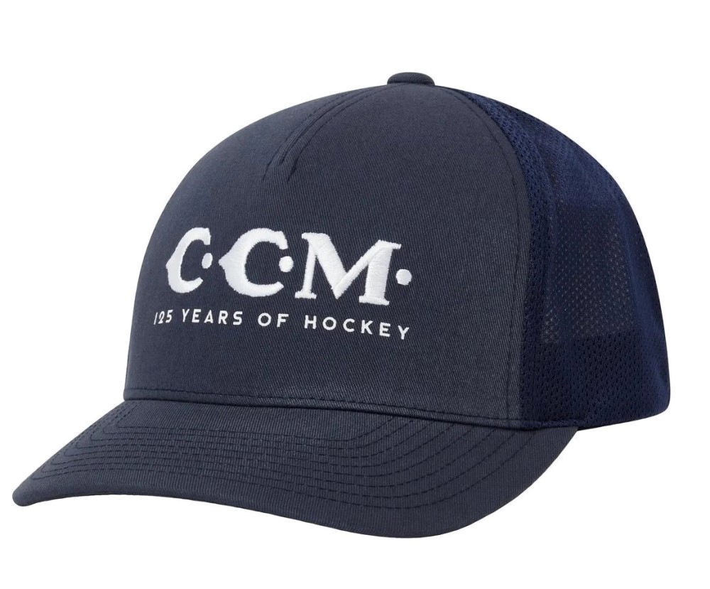 Kšiltovka CCM 125Y Anniversary Trucker Tmavě modrá