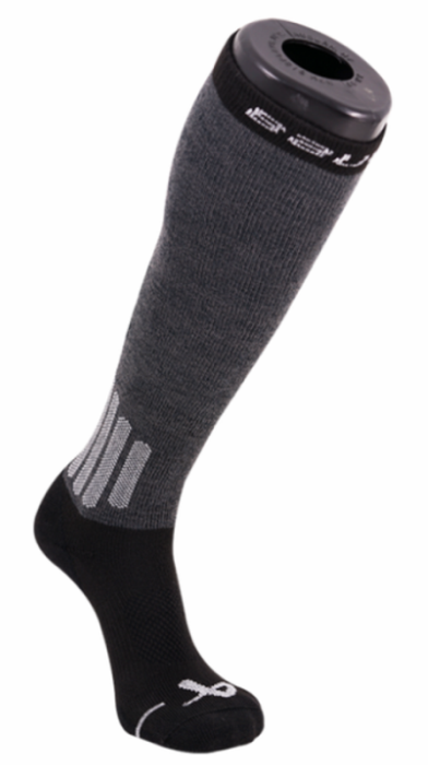 Ponožky Bauer S22 PRO 360 Cut Resistant Tall Sock Gry SR