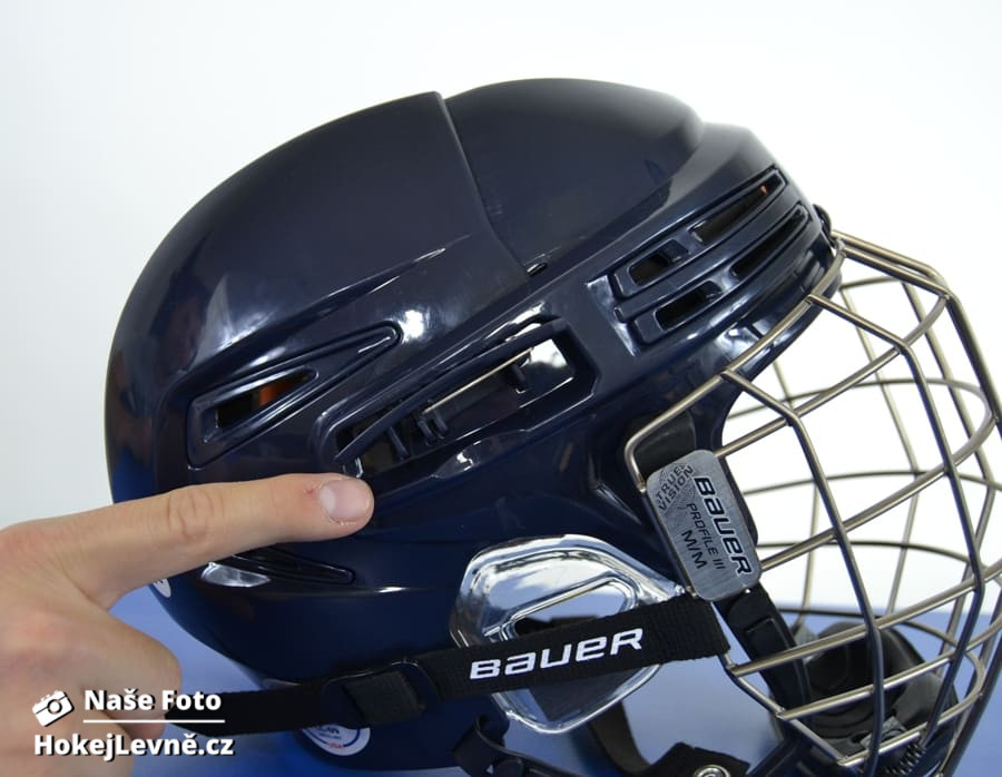 Hokejová helma Bauer RE-AKT 75 Combo