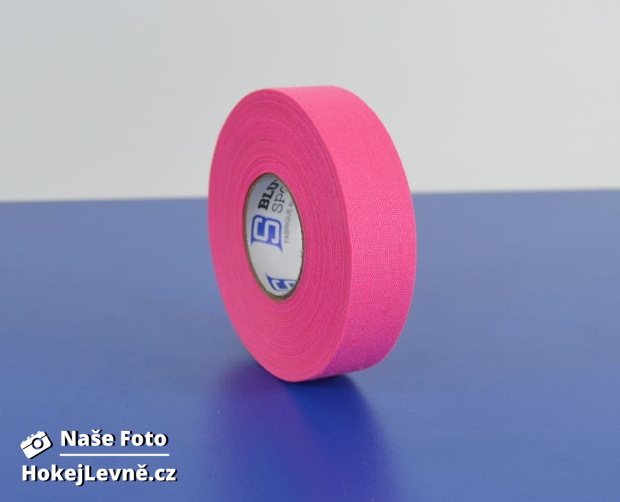 Izolace na hokejku Bluesports 24mm*18m Neonově růžová