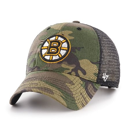 NHL Kšiltovka Brand 47 Boston Bruins Camo Branson MVP