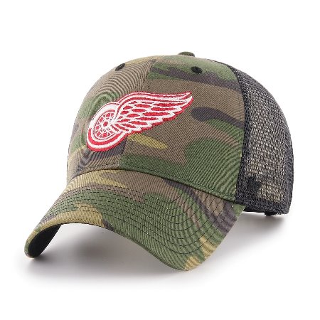 NHL Kšiltovka Brand 47 Detroit Red Wings Camo Branson MVP