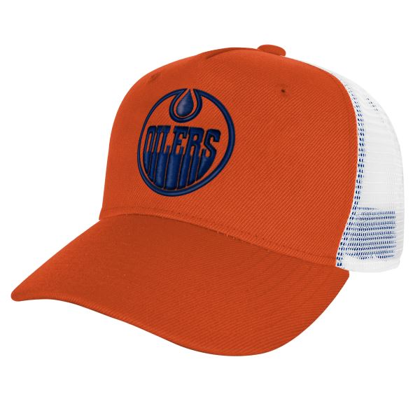 Dětská kšiltovka NHL Outerstuff Edmonton Oilers Lifestyle Snapback Trucker 