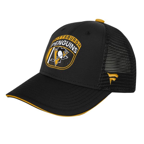 Dětská kšiltovka NHL Fanatics Pittsburg Penguins Draft Structured Meshback