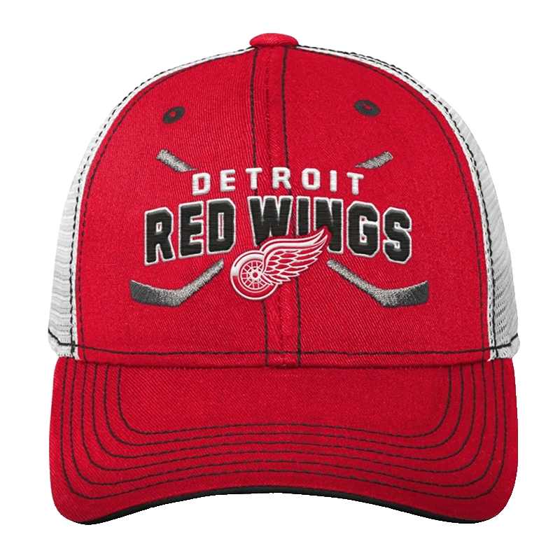 Dětská Kšiltovka NHL Detroit Red Wings Lockup Meshback Youth
