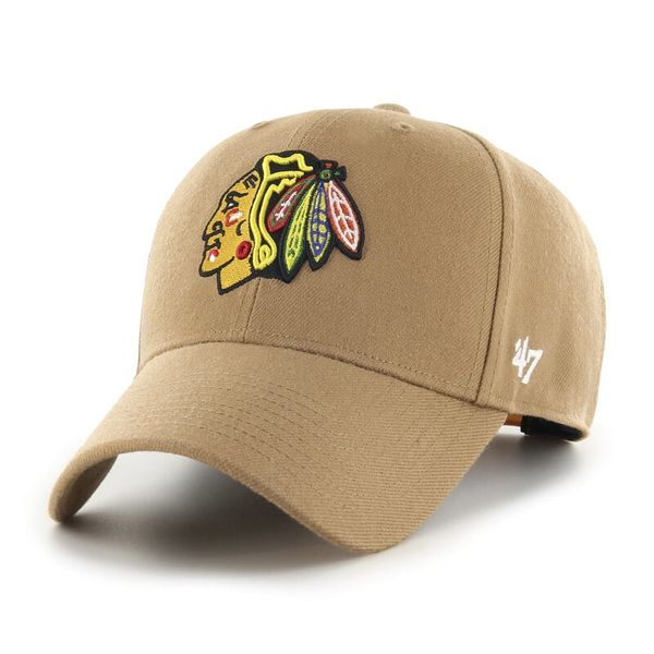 NHL Kšiltovka Brand 47 Chicago Blackhawks - MVP Snapback - Hnědá