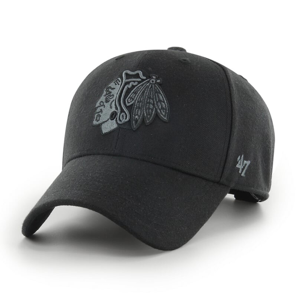 NHL Kšiltovka Brand 47 Chicago Blackhawks - MVP Snapback - Černé logo