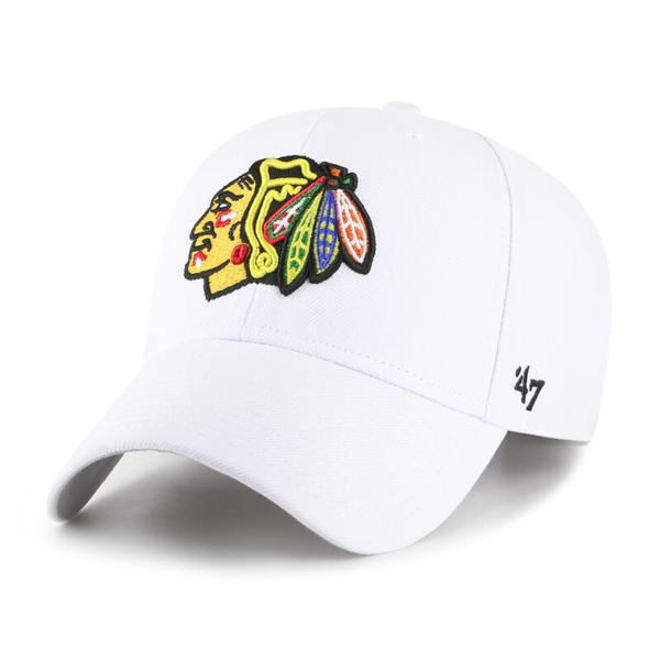 NHL Kšiltovka Brand 47 Chicago Blackhawks - MVP - Bílá