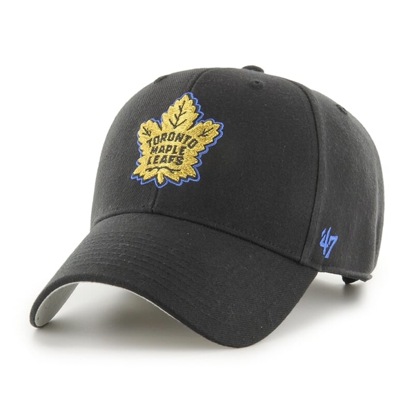 NHL Kšiltovka Brand 47 Toronto Maple Leafs - Black Metallic Snap