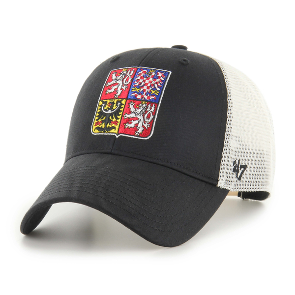 Kšiltovka Brand 47 Branson MVP - Státní znak ČR - Blk