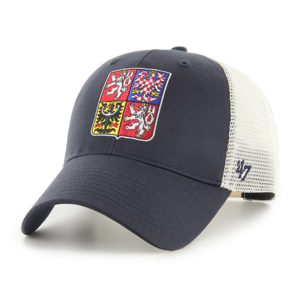 Kšiltovka Brand 47 Branson MVP - Státní znak ČR - Navy