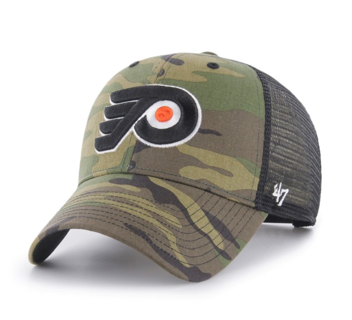 NHL Kšiltovka Brand 47 Philadelphia Flyers Camo Branson MVP 