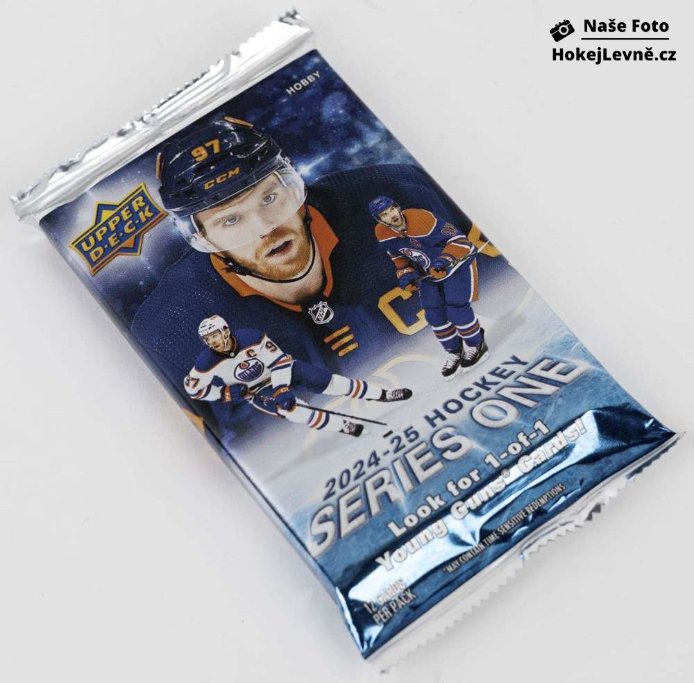 Kartičky Upper Deck Series 1 Hockey Hobby Box 24-25