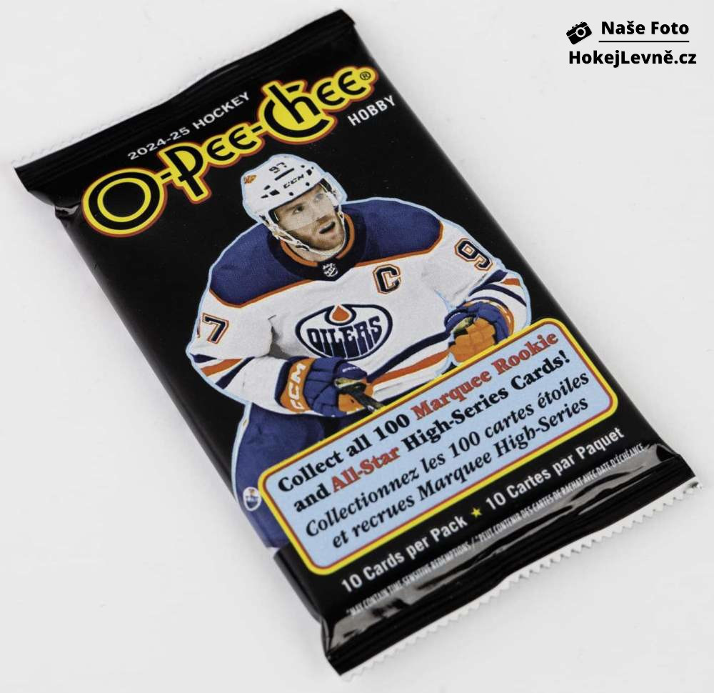 Kartičky Upper Deck O-Pee-Chee Hockey Hobby Box 24-25