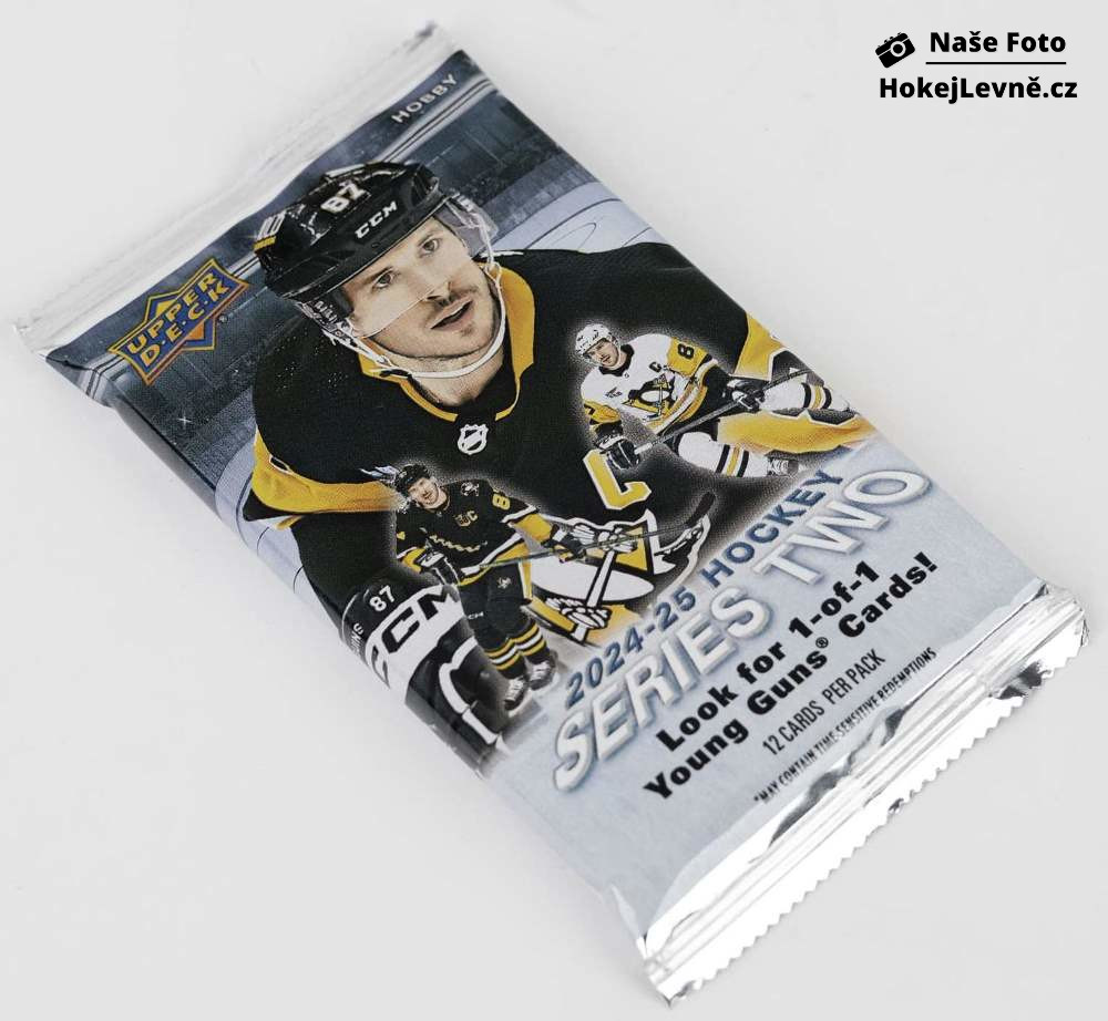 Kartičky Upper Deck Series 2 Hockey Hobby Box 24-25