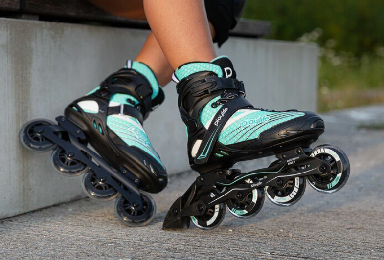 Dámské kolečkové brusle Playlife Flyte Teal 84