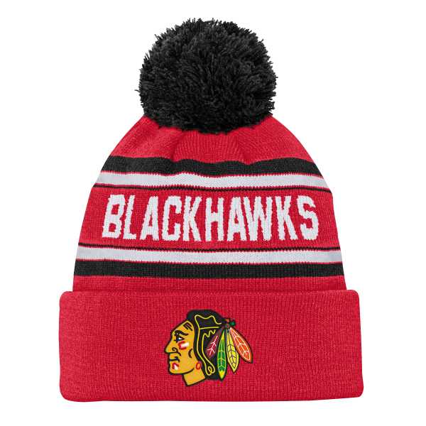 Dětský Kulich NHL Chicago Blackhawks Jacquard Cuffed Kids