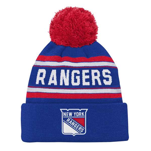 Dětský Kulich NHL New York Rangers Jacquard Cuffed Youth