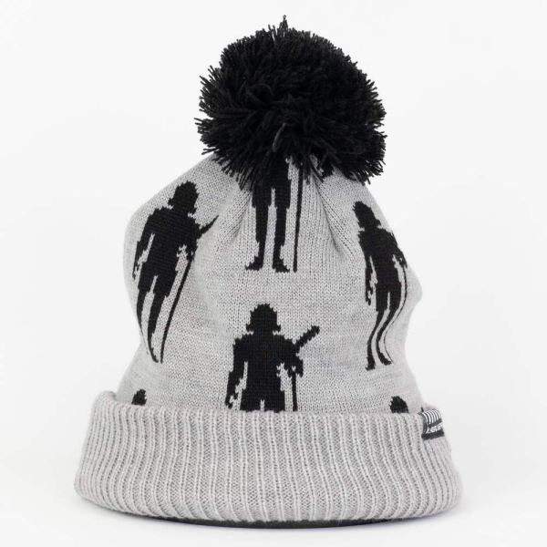 Kulich Bauer Ne Knit Pom Yth - Grey