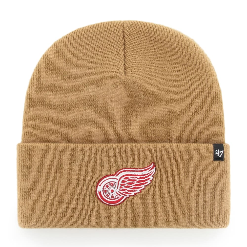 Kulich Brand 47 Haymaker (Cuff Knit) Detroit Red Wings - Brown