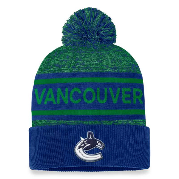 Kulich NHL Fanatics Authentic Pro Rink Heathered Cuffed Vancouver Canucks Uni 